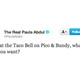 Illustration for article titled What Kind of Hirsute Dude Is Paula Abdul Hanging Out With?